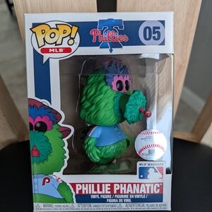 Funko MLB Mascots Phillie Phanatic Figure (05) Retired, NWT